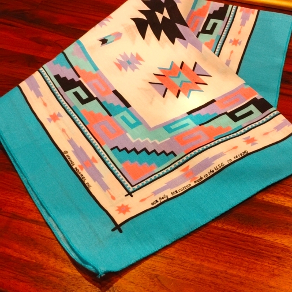 Vintage southwestern bandana